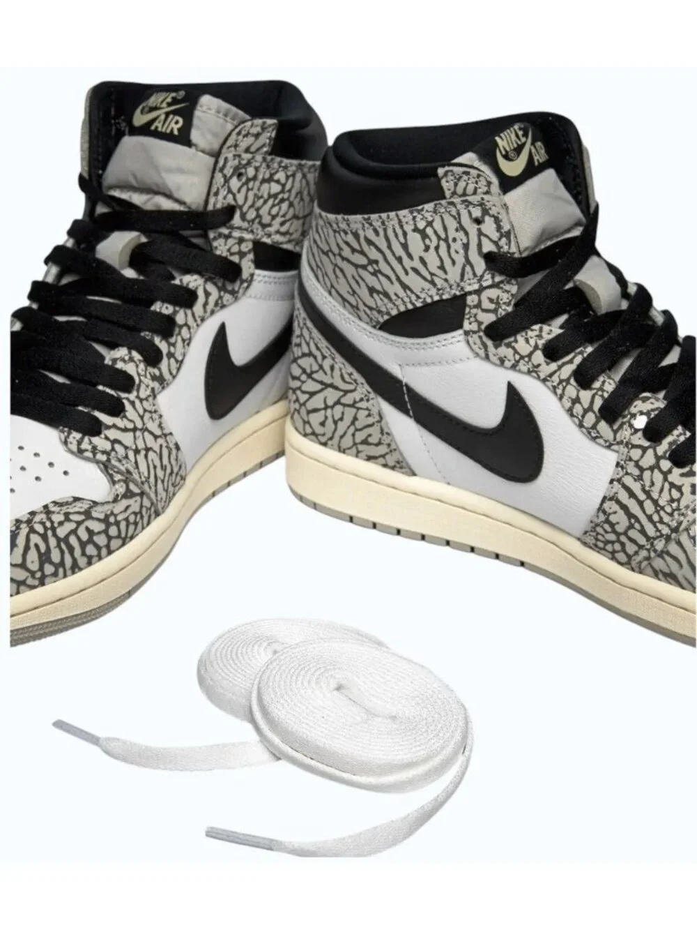 Air Jordan 1 Retro High OG White Cement 